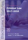 Dyson: Criminal Law Statutes