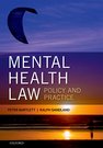 Bartlett & Sandland: Mental Health Law Policy and Practice 4e