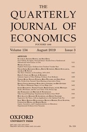 Cover for 

The Quarterly Journal of Economics






