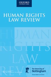 Cover for 

Human Rights Law Review






