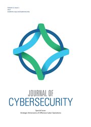 Cover for 

Journal of Cybersecurity






