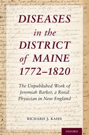 Cover for 

Diseases in the District of Maine 1772 - 1820






