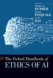 Cover for 

The Oxford Handbook of Ethics of AI






