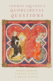 Cover for 

Thomas Aquinass Quodlibetal Questions






