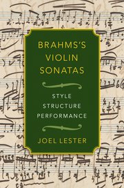 Cover for 

Brahmss Violin Sonatas






