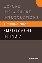 Cover for 

Employment in India






