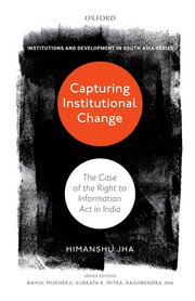 Cover for 

Capturing Institutional Change






