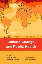 Cover for 

Climate Change and Public Health






