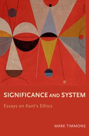 Cover for 

Significance and System






