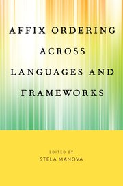 Cover for 

Affix Ordering Across Languages and Frameworks






