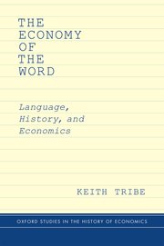 Cover for 

The Economy of the Word






