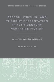 Cover for 

Speech, Writing, and Thought Presentation in 19th-Century Narrative Fiction






