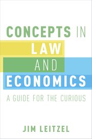 Cover for 

Concepts in Law and Economics






