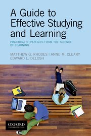 Cover for 

A Guide to Effective Studying and Learning






