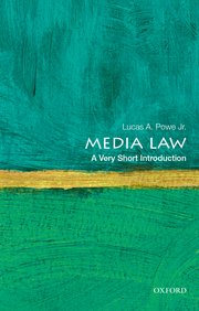 Cover for 

Media Law: A Very Short Introduction






