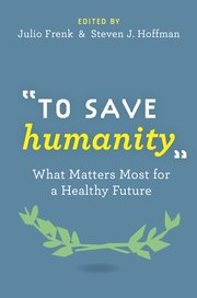 Cover for 

To Save Humanity






