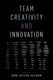 Cover for 

Team Creativity and Innovation






