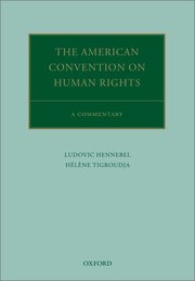Cover for 

The American Convention on Human Rights






