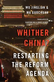 Cover for 

Whither China?







