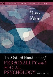 Cover for 

The Oxford Handbook of Personality and Social Psychology






