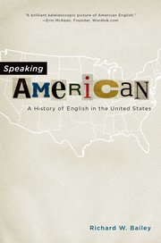 Cover for 

Speaking American







