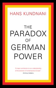 Cover for 

The Paradox of German Power






