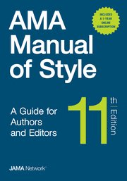 Cover for 

AMA Manual of Style






