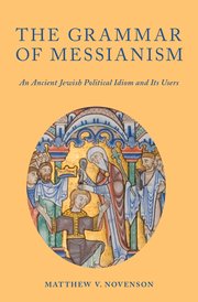 Cover for 

The Grammar of Messianism






