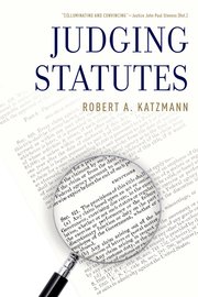 Cover for 

Judging Statutes






