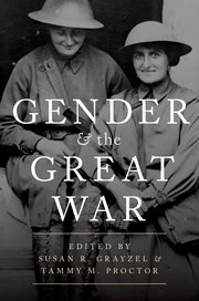 Cover for 

Gender and the Great War






