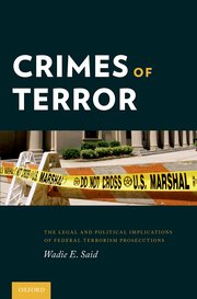 Cover for 

Crimes of Terror






