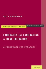 Cover for 

Languages and Languaging in Deaf Education






