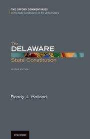 Cover for 

The Delaware State Constitution






