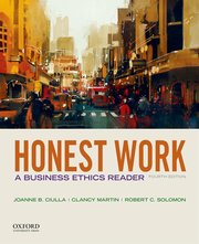 Cover for 

Honest Work






