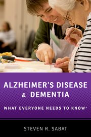 Cover for 

Alzheimers Disease and Dementia






