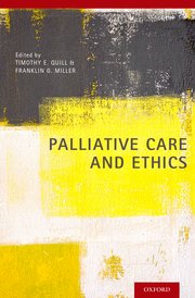 Cover for 

Palliative Care and Ethics






