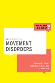 Cover for 

Movement Disorders






