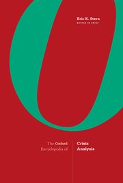 Cover for 

Oxford Encyclopedia of Crisis Analysis






