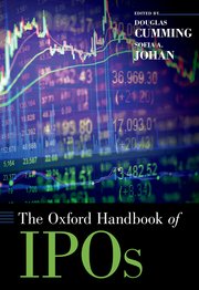 Cover for 

The Oxford Handbook of IPOs






