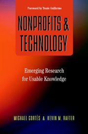 Cover for 

Nonprofits and Technology






