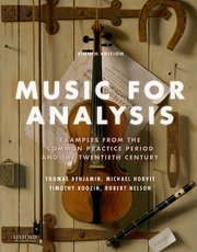 Cover for 

Music for Analysis






