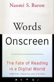 Cover for 

Words Onscreen






