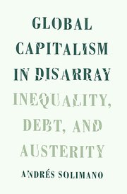 Cover for 

Global Capitalism in Disarray






