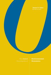 Cover for 

The Oxford Encyclopedia of Environmental Economics






