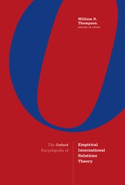 Cover for 

The Oxford Encyclopedia of Empirical International Relations Theory






