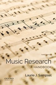 Cover for 

Music Research






