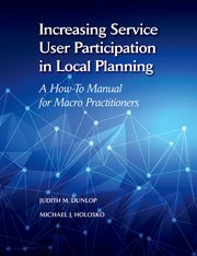 Cover for 

Increasing Service User Participation in Local Planning






