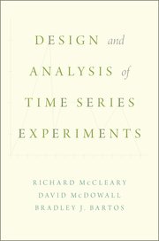 Cover for 

Design and Analysis of Time Series Experiments






