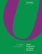 Cover for 

The Oxford Encyclopedia of Global Perspectives on Teacher Education






