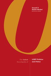 Cover for 

The Oxford Encyclopedia of LGBT Politics and Policy






